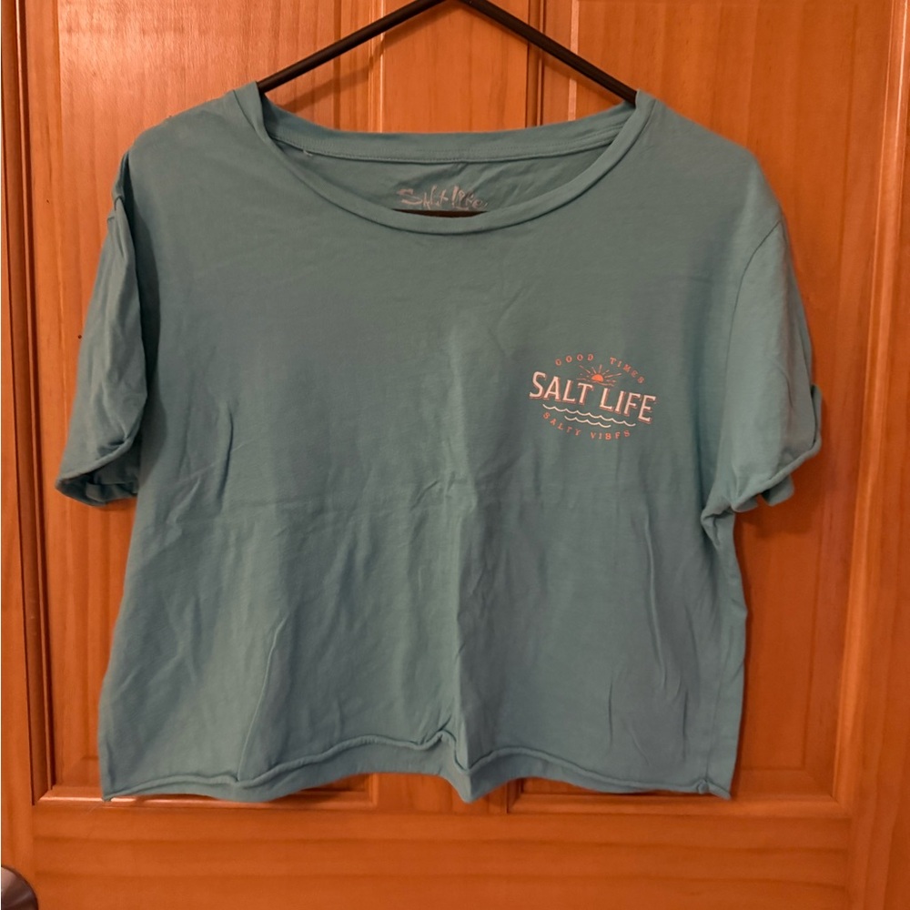 Salt Life Women's Aqua Short Sleeve Tee
